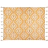 Image de Tapis Déco À Pompons "namaste" 120x170cm Ocre