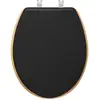 Image de Abattant Wc Modern Color Gris Charbon En Bois - 5five