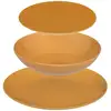 Image de Service De Table 18 Pièces "colorama" 26cm Jaune