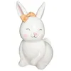 Image de Tirelire lapin Rose et lily dolomite - Atmosphera Créateur dintérieur