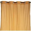 Image de Rideau Berlingot jaune moutarde 140x250cm - Atmosphera createur dinterieur