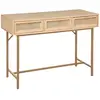 Image de Console 3 Tiroirs Rayo Cannage Rotin L110cm - Atmosphera