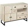Image de Buffet 3 Portes Ajay Manguier 115x80cm - Atmosphera