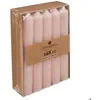 Image de Lot de 10 bougies bâtons rose clair 45g - Atmosphera Créateur dintérieur