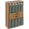 Image de Lot De 10 Bougies Bâtons Vert Eucalyptus 45g - Atmosphera