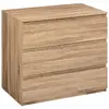 Image de Commode 3 Tiroirs Dolo Effet Bois Naturel - 5five