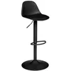 Image de Chaise de bar ajustable Aiko noir - Atmosphera Créateur dintérieur