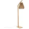 Image de Lampadaire arc palm bambou h158cm PALM