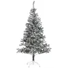 Image de Sapin de Noël Neige Artificielle 180cm Floqué - Feeric Lights & Christmas