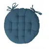 Image de Galette De Chaise Anjali Ronde Bleu D38cm - Atmosphera