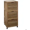 Image de Meuble colonne 3 tiroirs Sicela bambou - 5 five simply smart