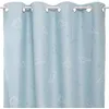 Image de Rideau occultant enfant Glow dinosaure bleu clair 140x250cm - Atmosphera Créateur dintérieur