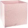 Image de Bac De Rangement Etoile Rose 29x29cm - Atmosphera