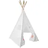 Image de Tipi Enfant Blanc H160cm - Atmosphera