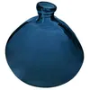 Image de Vase rond Uly en verre recyclé bleu orage D23cm - Atmosphera Créateur dintérieur