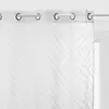 Image de Voilage Brodé Etnik Blanc 140x240cm - Atmosphera