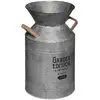 Image de Pot À Lait Métal Gris H37cm - Atmosphera