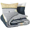 Image de Parure de lit Etnik rayé coton 240x220cm - Atmosphera Créateur dintérieur