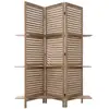Image de Paravent Tiam 3 Étagères Bois H170cm - Atmosphera