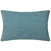 Image de Coussin motifs Otto bleu canard 30x50cm - Atmosphera Créateur dintérieur
