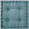 Image de Coussin De Sol Otto Bleu Canard 40x40cm - Atmosphera