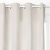 Image de Rideau Occultant Dolce Velours Blanc Ivoire 140x260cm - Atmosphera