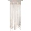 Image de Rideau Fil Macramé Blanc Ivoire 90x200cm - Atmosphera
