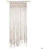 Image de Rideau fil Macramé blanc ivoire 90x200cm - Atmosphera Créateur dintérieur