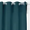 Image de Rideau occultant Dolce velours bleu canard 140x260cm - Atmosphera Créateur dintérieur