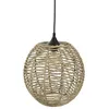 Image de Suspension Rana rotin D33cm - Atmosphera Créateur dintérieur