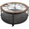 Image de Table basse chrono noir d90cm BARIS
