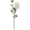 Image de Tige De Dahlia Artificiel Blanc H62cm - Atmosphera