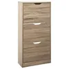 Image de Meuble range-chaussures 3 tiroirs effet chêne naturel - 5 five simply smart