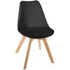 Image de Chaise Baya Pieds Hêtre Noir - Atmosphera