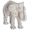 Image de Eléphant Enzo H.15cm résine blanc - Atmosphera Créateur dintérieur