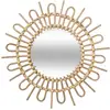 Image de Miroir Soleil Rotin D50cm - Atmosphera