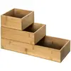 Image de 3 Organiseurs Empilables Bambou - 5five