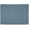 Image de Tapis De Bain Praia En Coton Bleu Orage 50x70cm - Atmosphera