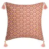 Image de Housse De Coussin Imprimé "hindou" 40x40cm Rouge