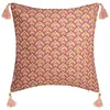 Image de Housse de Coussin Imprimé Hindou 40x40cm Rouge