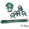 Image de Kit D'accroches Pour Guirlance 71 Pièces - Vert- Feeric Lights & Christmas