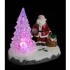 Image de Village lumineux personnage et sapin 1 LED H.9 5cm - Feeric Lights & Christmas