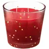 Image de Bougie 3 Mèches - Rouge- Feeric Lights & Christmas