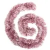 Image de Guirlande De Noël Boa Brin Fin Rose 150x8x2m - Rose Brillant - Atmosphera