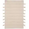 Image de Tapis Tula En Coton Avec Pompon En Jute 60x90cm - Ivoire - Atmosphera