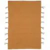 Image de Tapis Tula En Coton Avec Pompon En Jute 60x90cm - Jaune - Atmosphera
