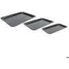 Image de 3 plaques de cuisson en acier - 5 five simply smart