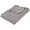 Image de Plaid Polaire Gris Souris 125x150cm - Atmosphera