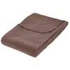 Image de Plaid Polaire Gris Taupe 125x150cm - Atmosphera