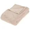 Image de Plaid Kiesa Microfibre Beige 125x150cm - Atmosphera